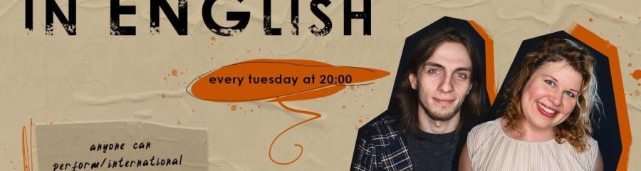 English Stand-up Open Mic