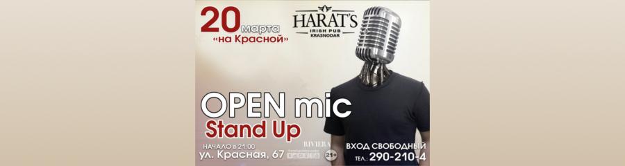 Open mic Stand Up