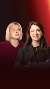 Надя Бобрышева и Оля Баженова