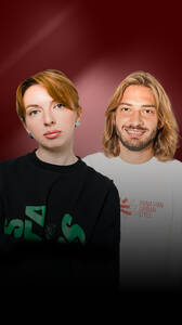 Катя Котофеева и Валера Киракосьян