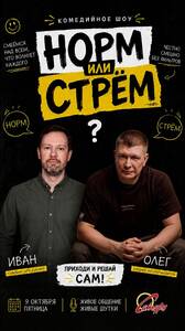 Стендап-шоу «Норм или стрём»